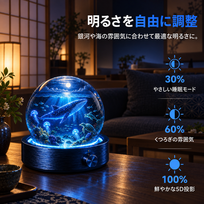 BVJ® 💪2026 PRO MAX 5Dスマート・ワールド・プロジェクター 🌎 Bluetooth操作と効果音で、100種類以上の没入型世界を創り出そう